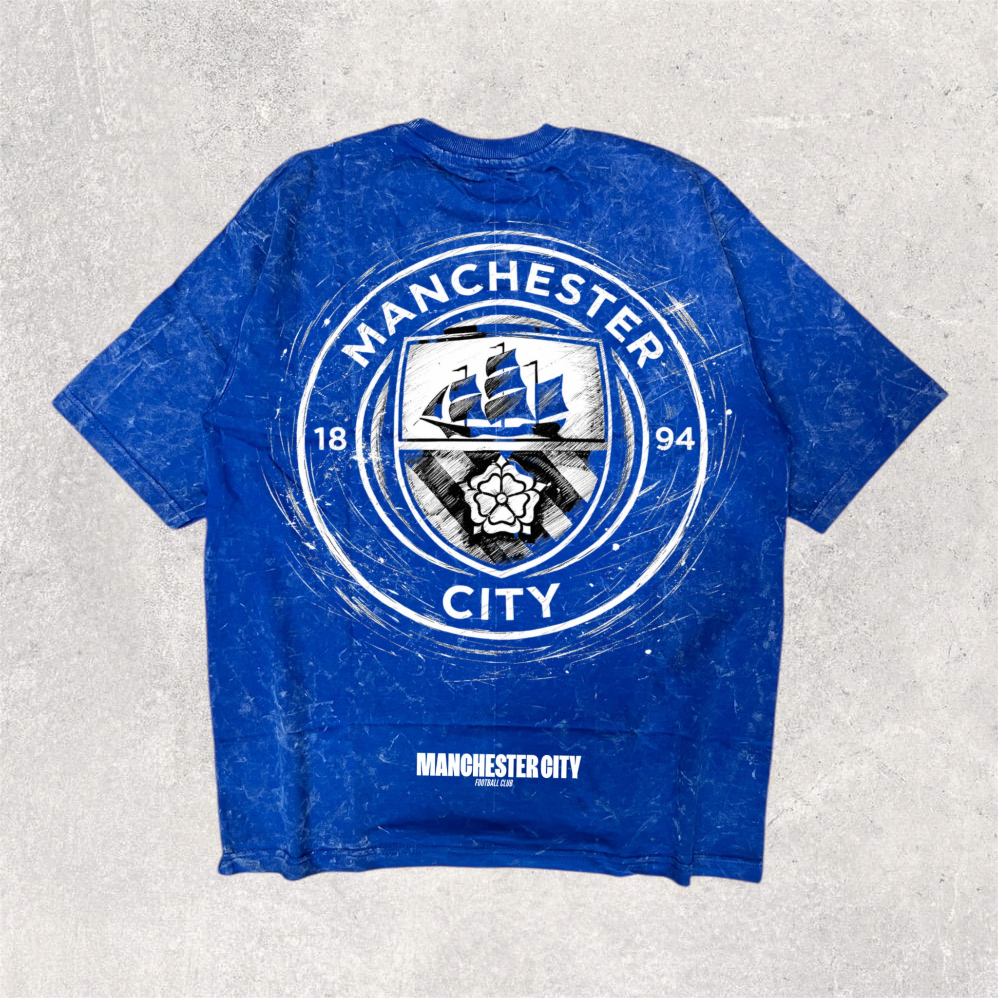 MANCHESTER CITY | CLUB THEMED printed oversized unisex tshirt