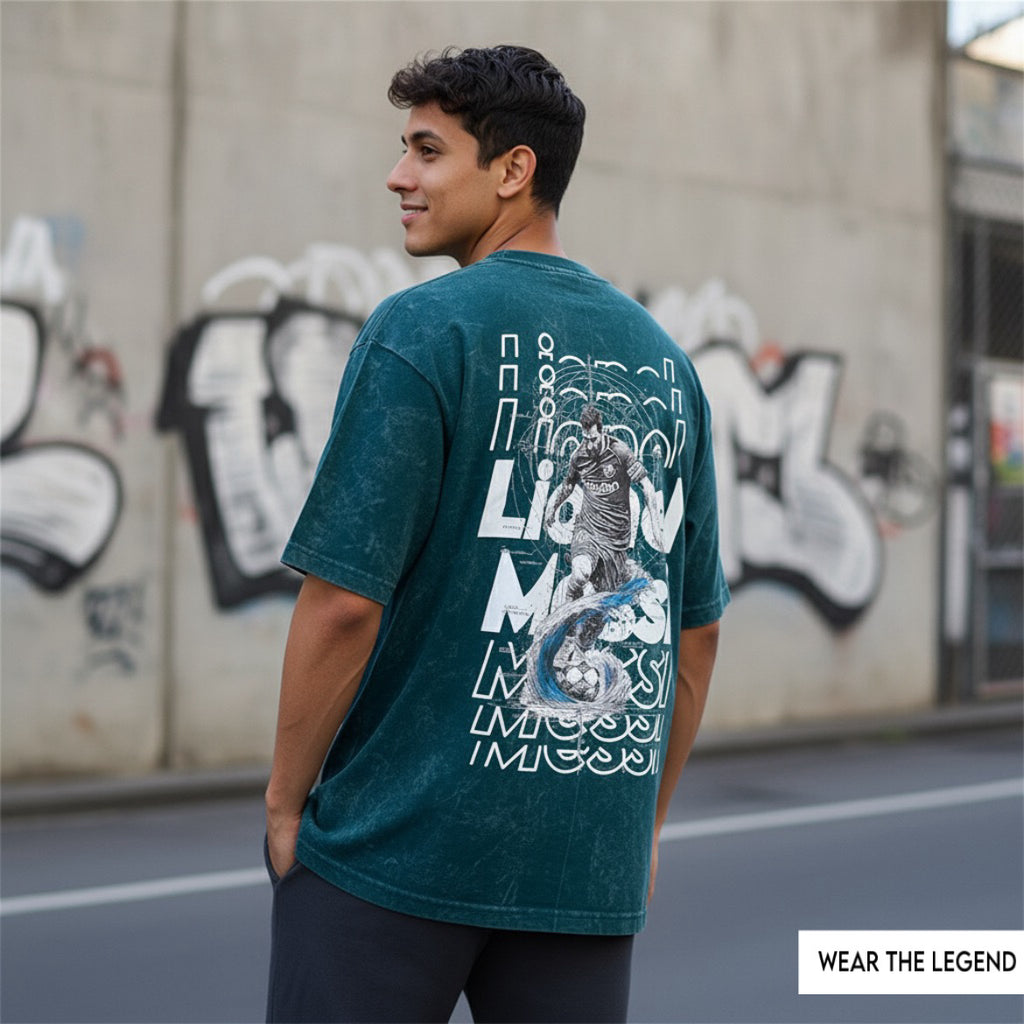 Wear the Legend: Messi Five-Sleeve T-Shirt