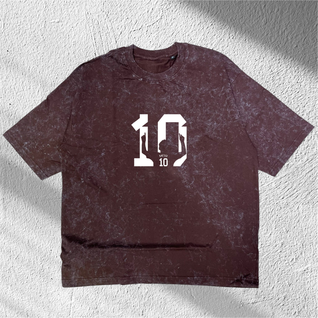 Wear the Legend: Messi printed unisex oversized T-Shirt