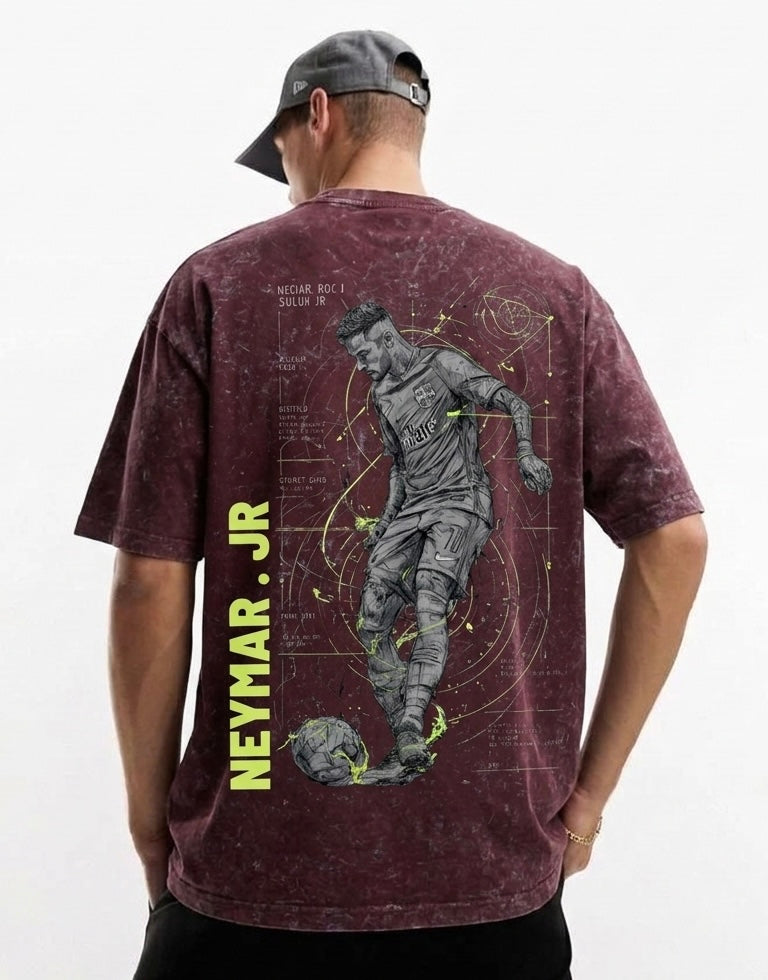 Wear the legend : NEYMAR BACK PRINTED - OVERSIZED TSHIRT