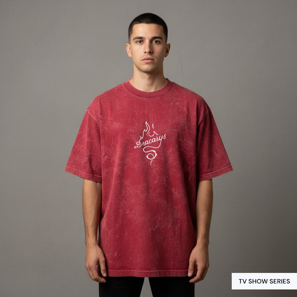 GAME OF THRONES : MOTHER OF DRAGONS , Daenerys targaryen - unisex printed oversized tshirt