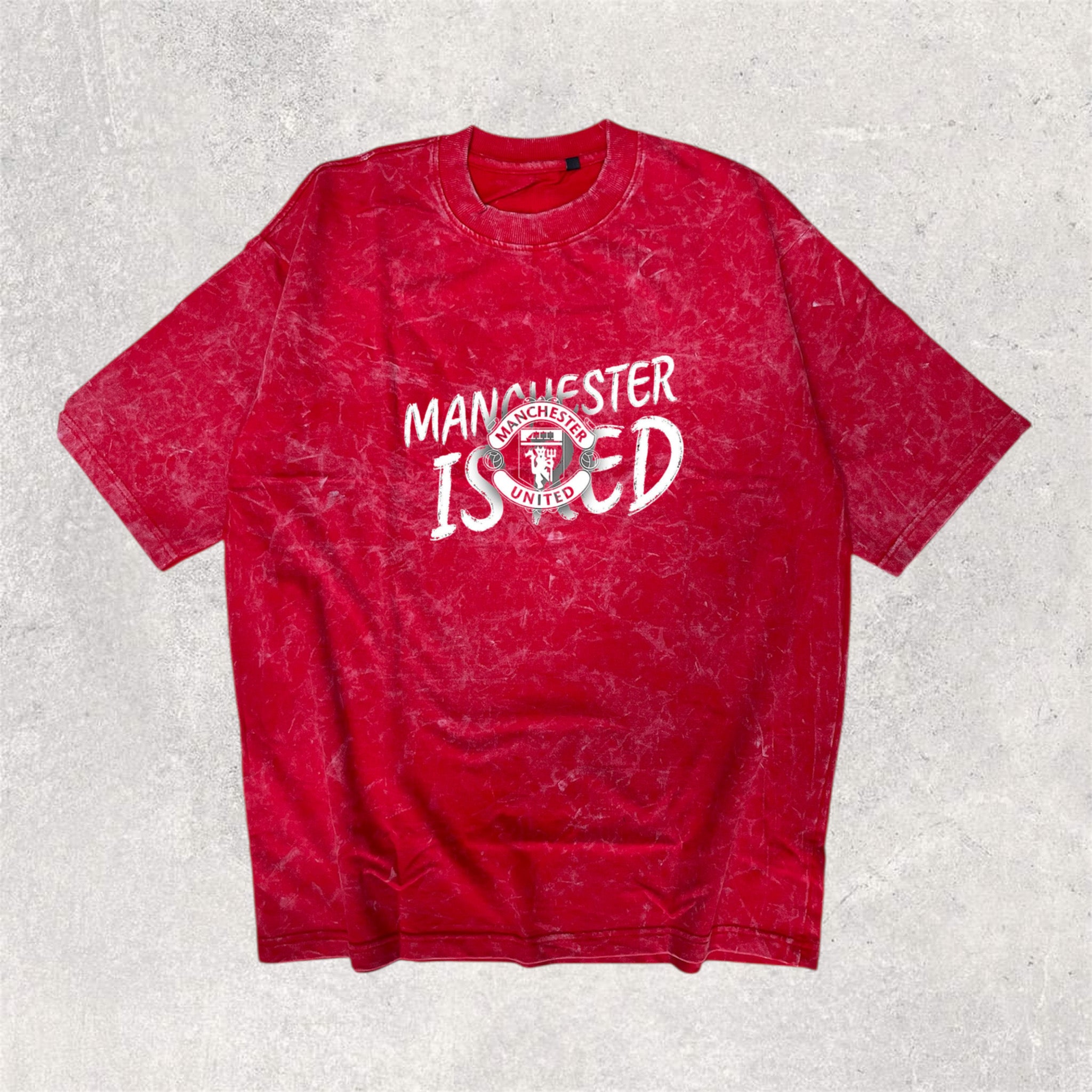 MANCHESTER UNITED | CLUB THEMED printed oversized unisex tshirt