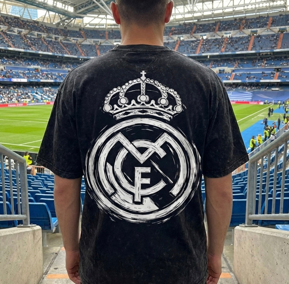 HALA MADRID : EXCLUSIVE back printed unisex oversized tshirt