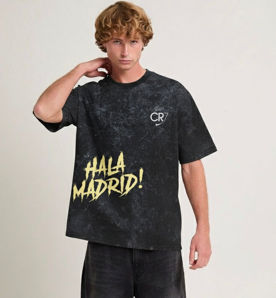 Wear the legend : RONALDO | HALA MADRID - printed unisex oversized tshirt