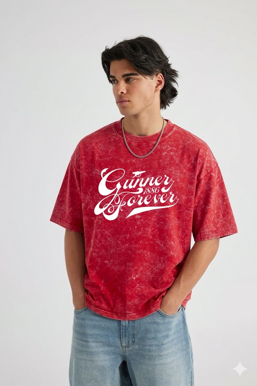 ARSENAL FC | CLUB THEMED printed oversized unisex tshirt