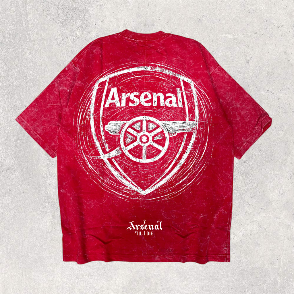 ARSENAL FC | CLUB THEMED printed oversized unisex tshirt