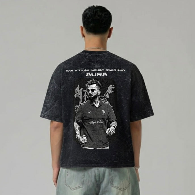 VIRAT KOHLI - printed unisex oversized tshirt