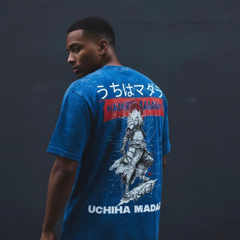 UCHIHA MADARA- printed oversized unisex tshirt