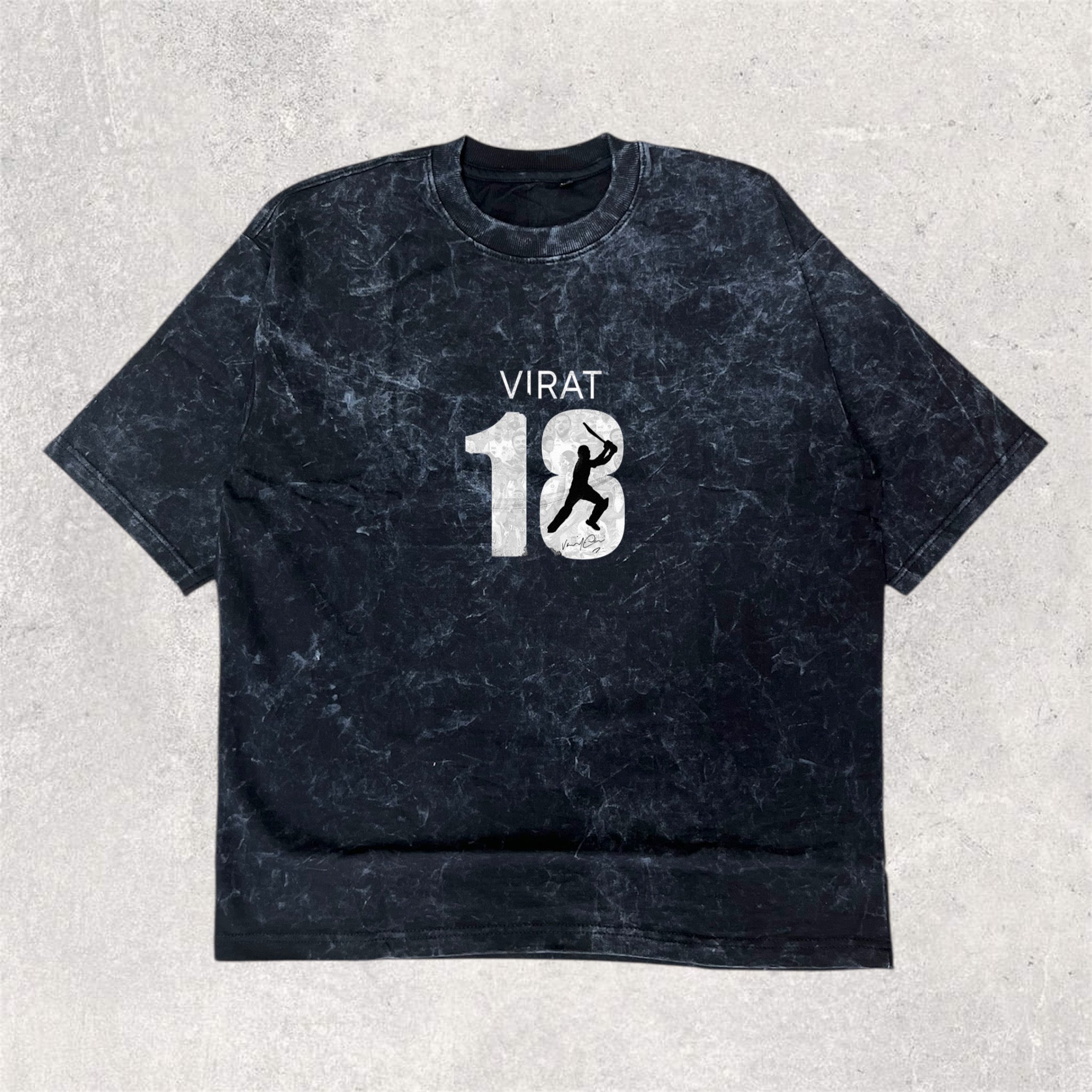 VIRAT KOHLI - printed unisex oversized tshirt