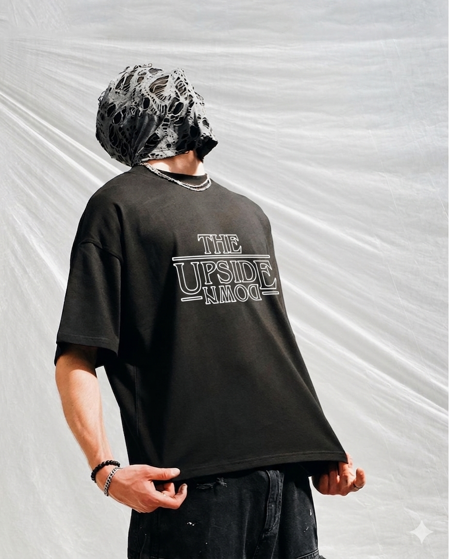 STRANGER THINGS | printed oversized unisex tshirt