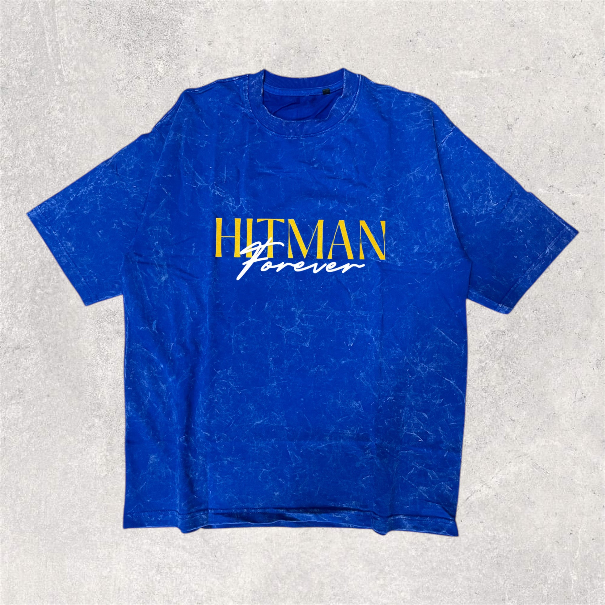 HITMAN FOREVER | rohit sharma  - printed unisex oversized tshirt