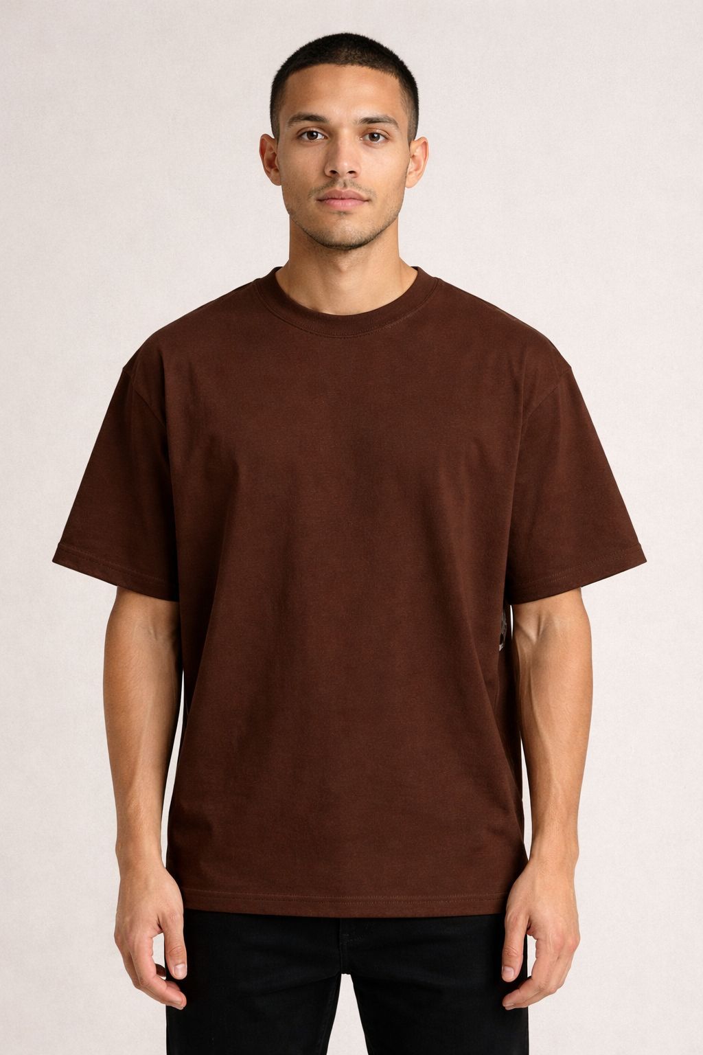 EARTHY BROWN - SOLID COLOR | OVERSIZED UNISEX TSHIRT
