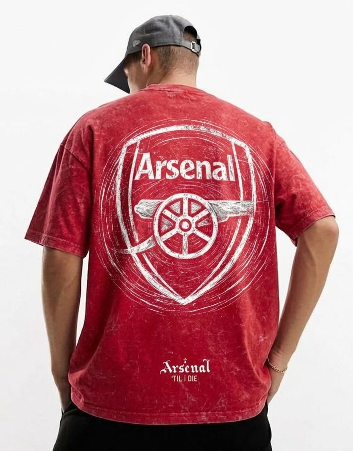 ARSENAL FC | CLUB THEMED printed oversized unisex tshirt