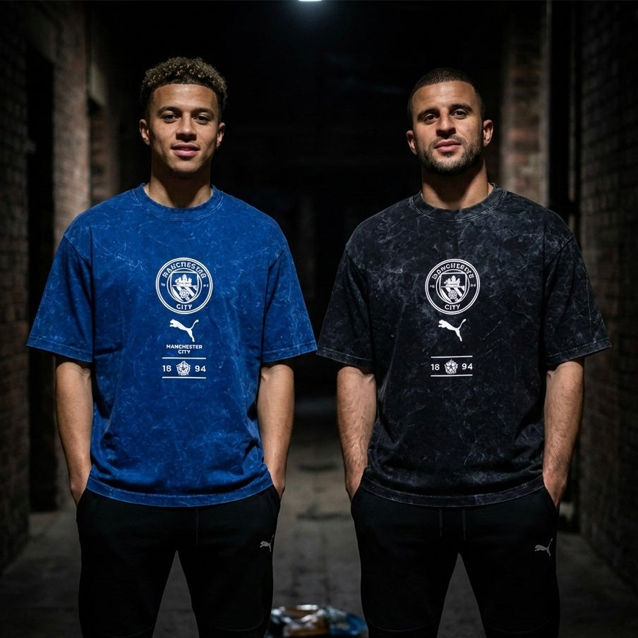 MANCHESTER CITY | CLUB THEMED printed oversized unisex tshirt