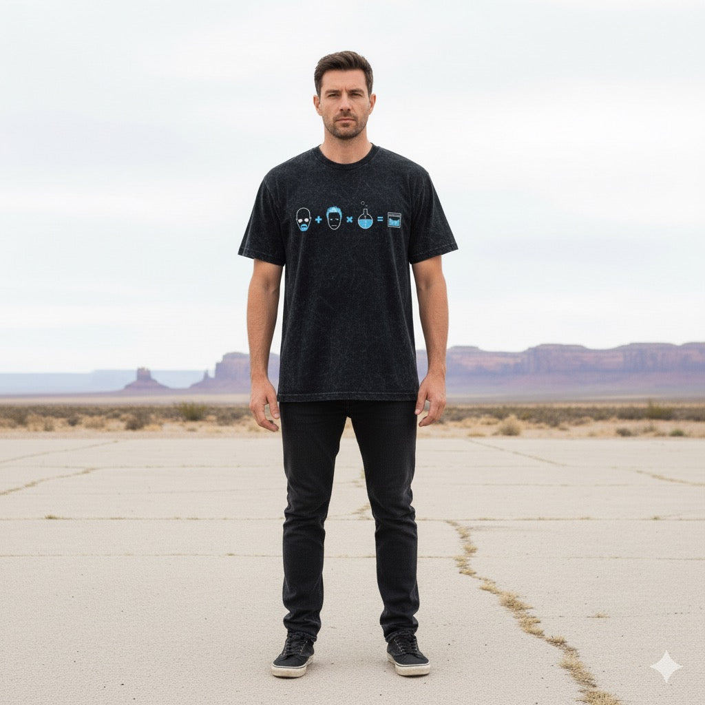 BREAKING BAD unisex printed oversized tshirt