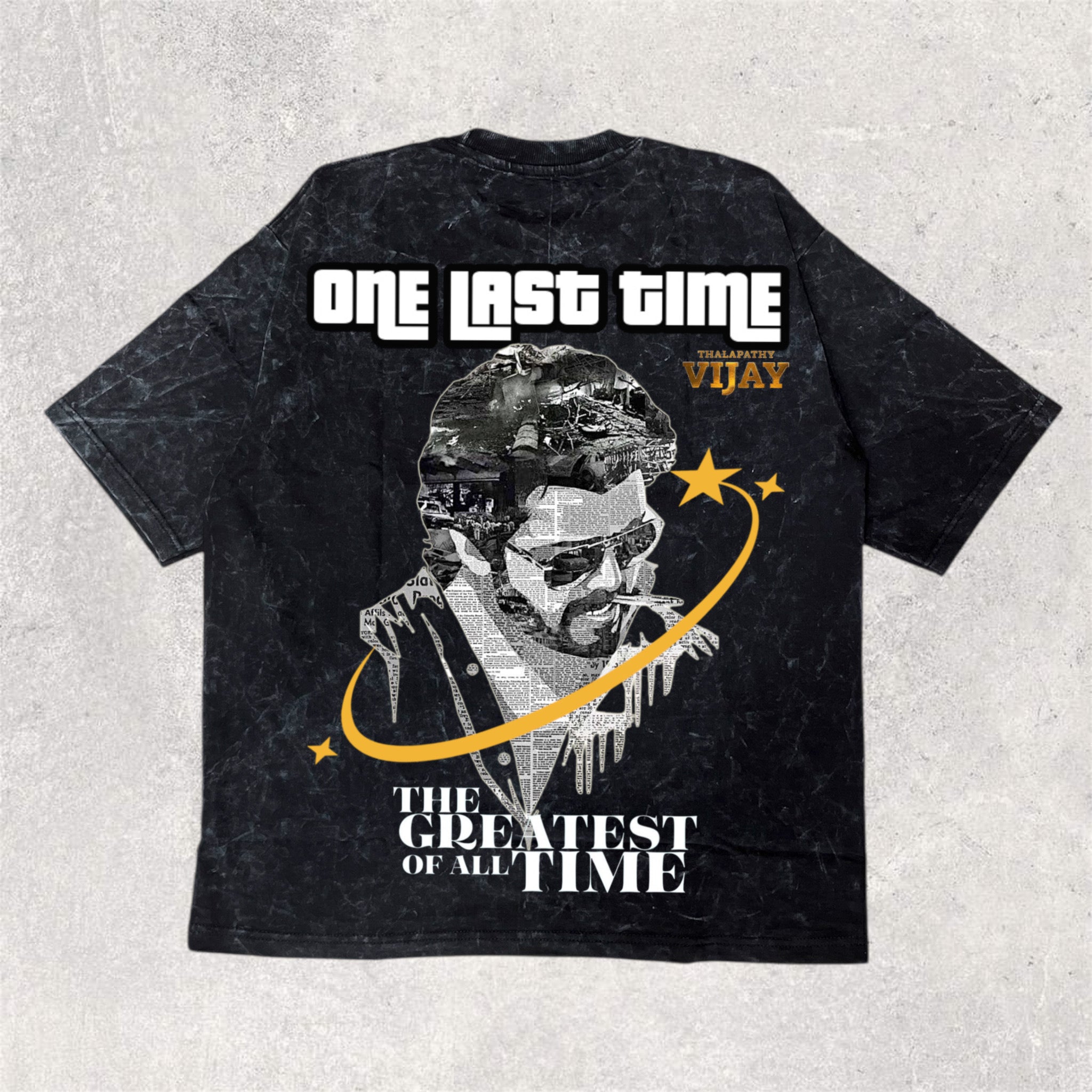 THALAPATHY VIJAY - printed unisex oversized fit tshirt