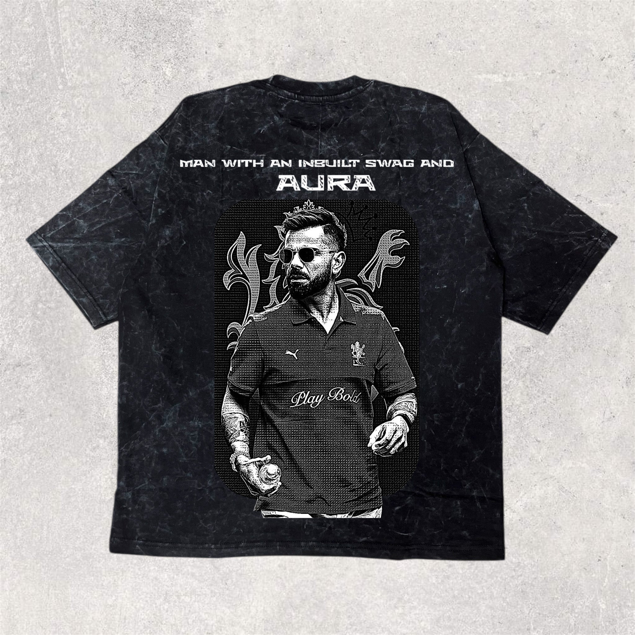 VIRAT KOHLI - printed unisex oversized tshirt