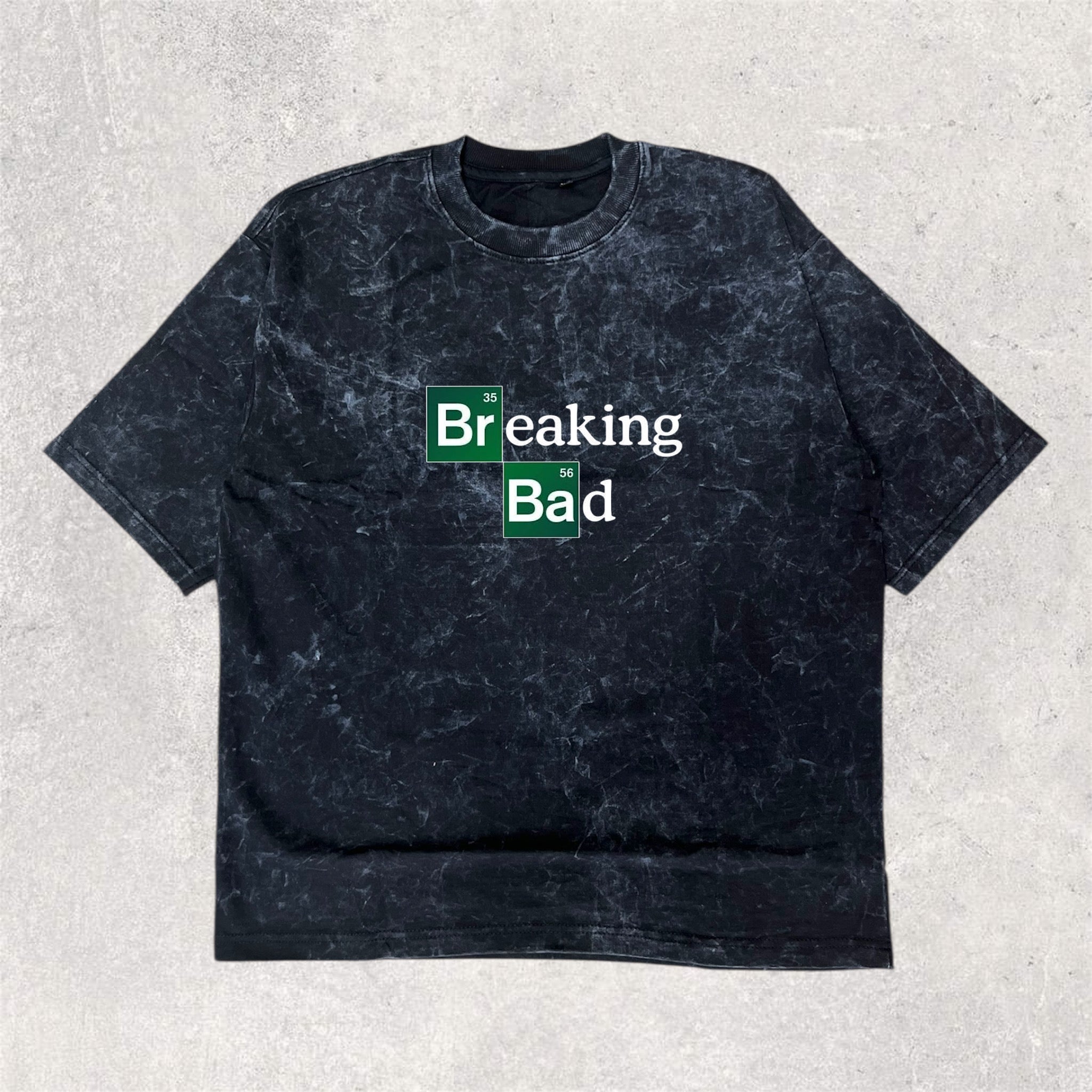 BREAKING BAD : Printed unisex printed oversized tshirt