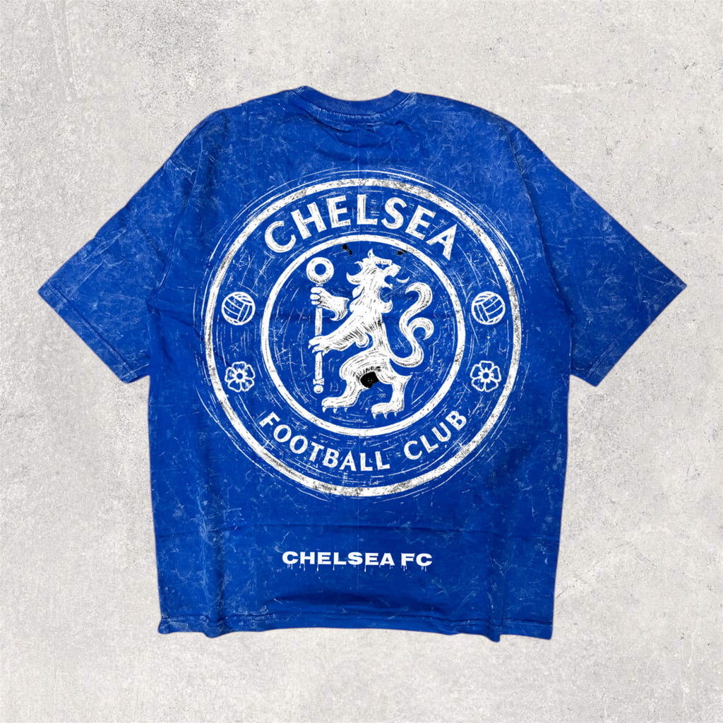 CHELSEA FC  | CLUB THEMED printed oversized unisex tshirt