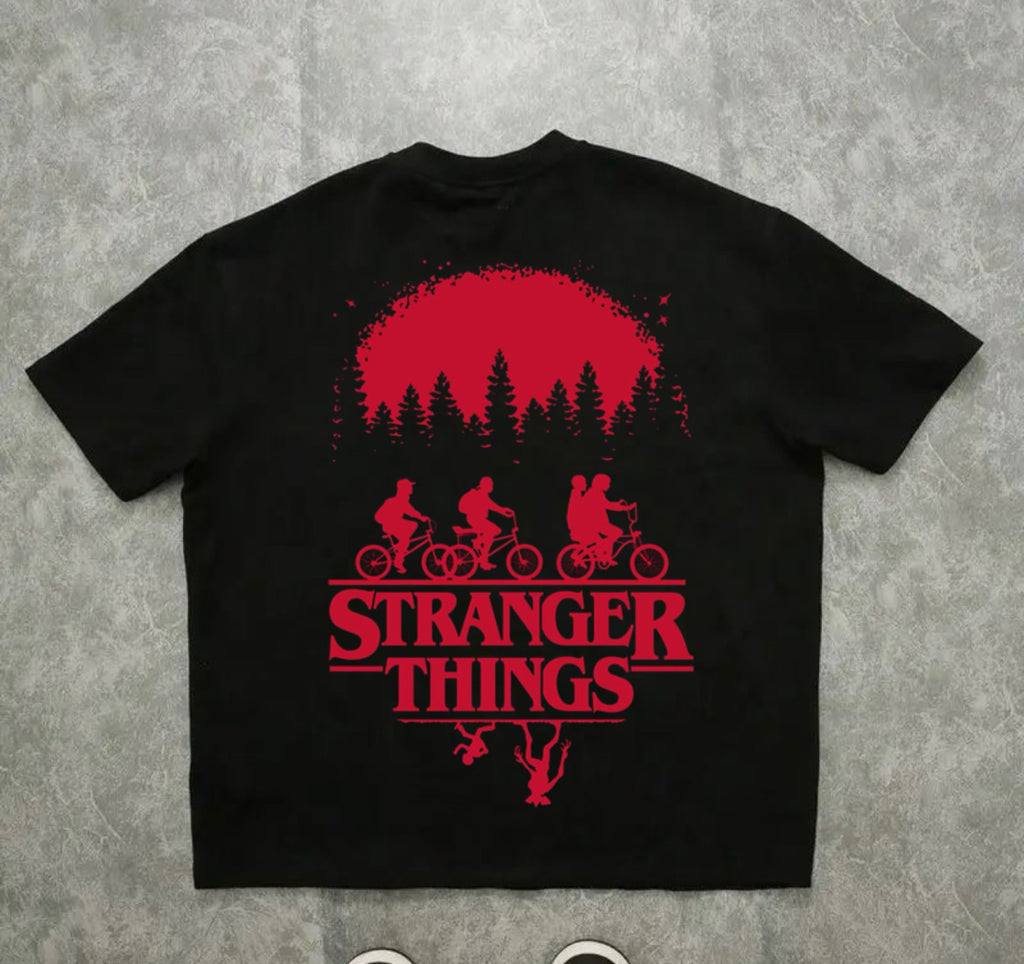 STRANGER THINGS | printed oversized unisex tshirt