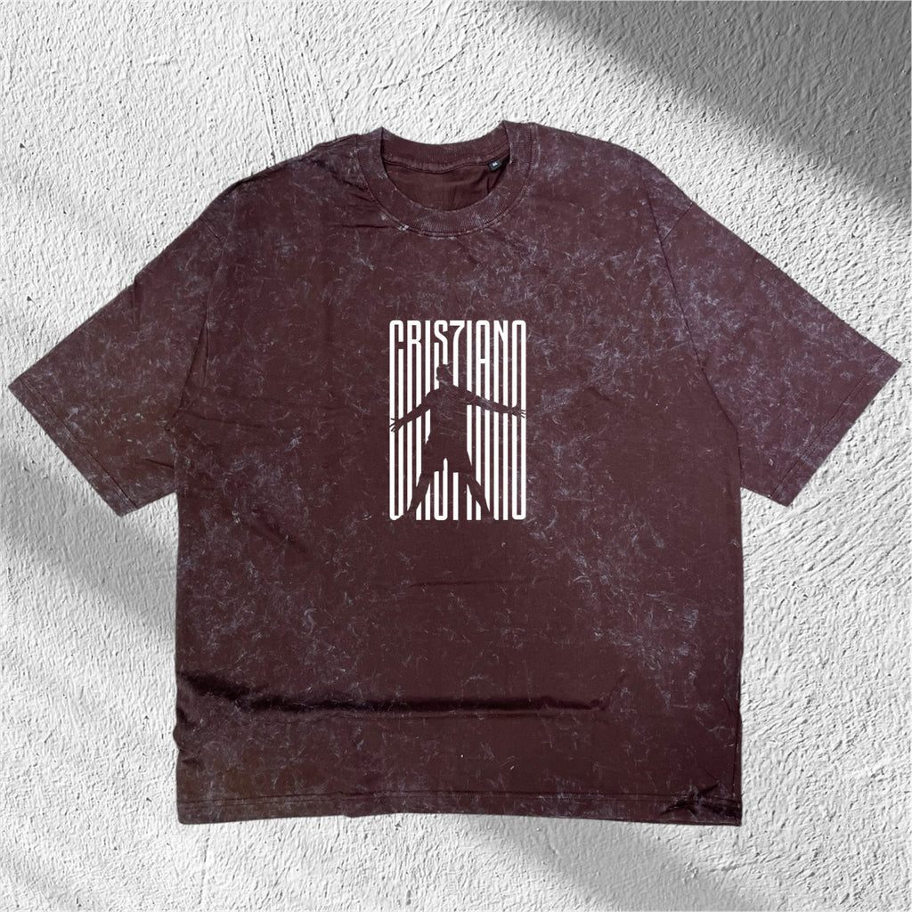 Wear the Legend: RONALDO  printed unisex oversized T-Shirt