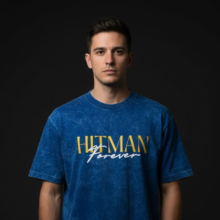 HITMAN FOREVER | rohit sharma  - printed unisex oversized tshirt