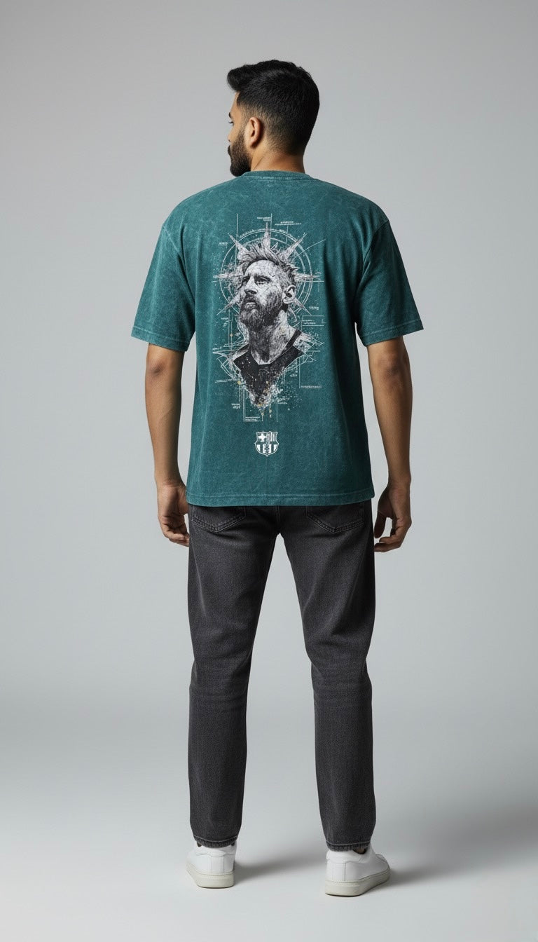 Wear the Legend: Messi Five-Sleeve T-Shirt