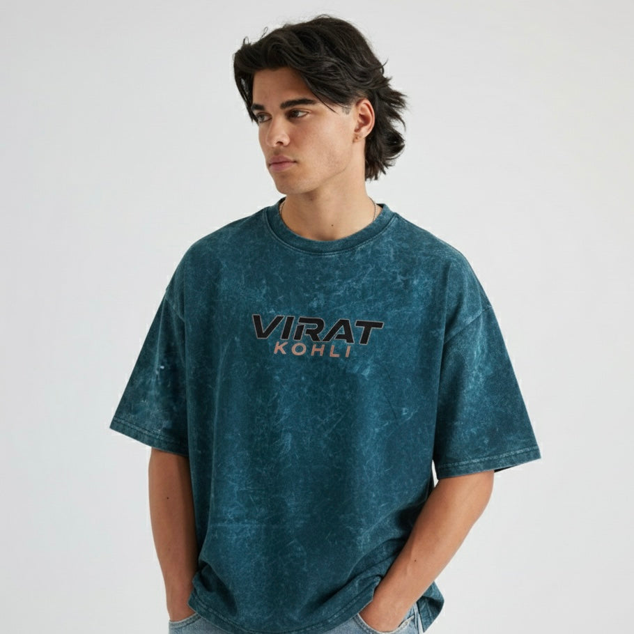 VIRAT KOHLI - printed unisex oversized tshirt