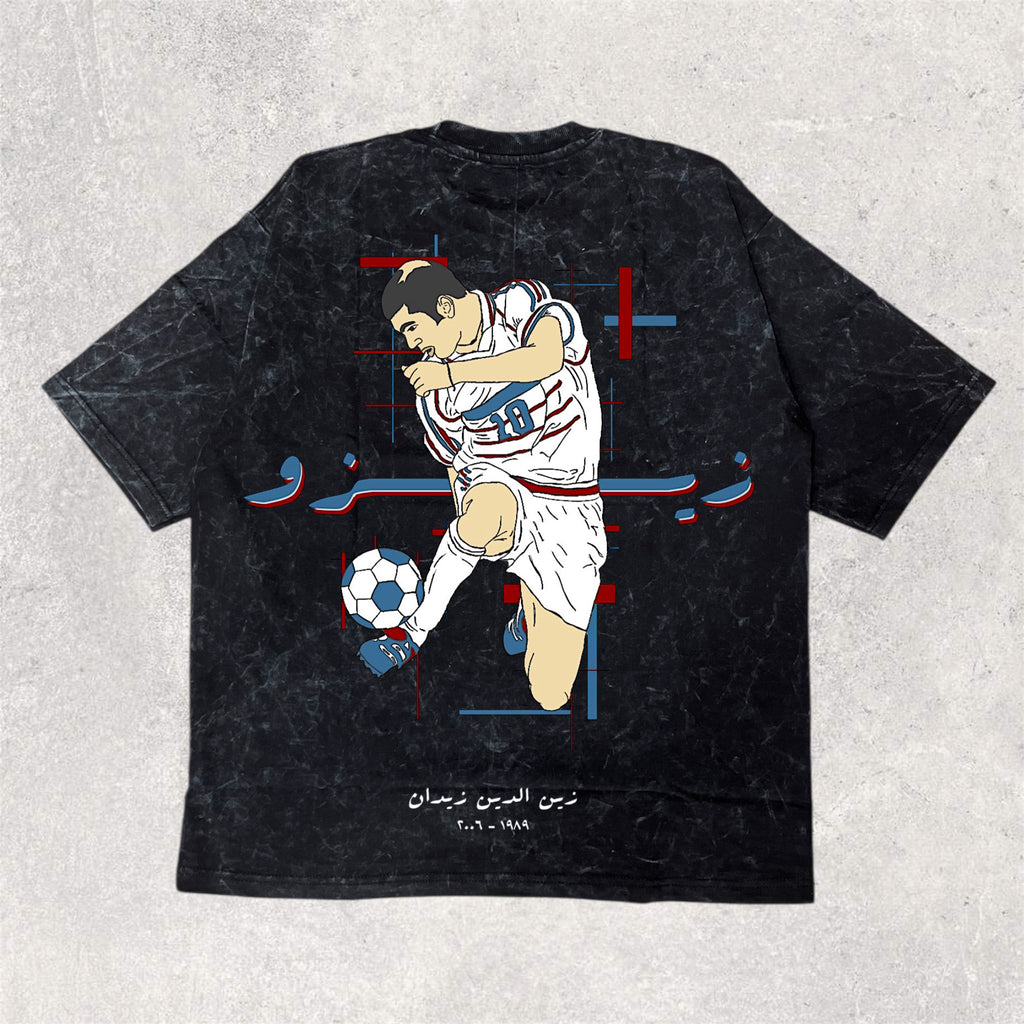 Wear the Legend: Zidane (zizou ) oversized - Drop Shoulder T-Shirt
