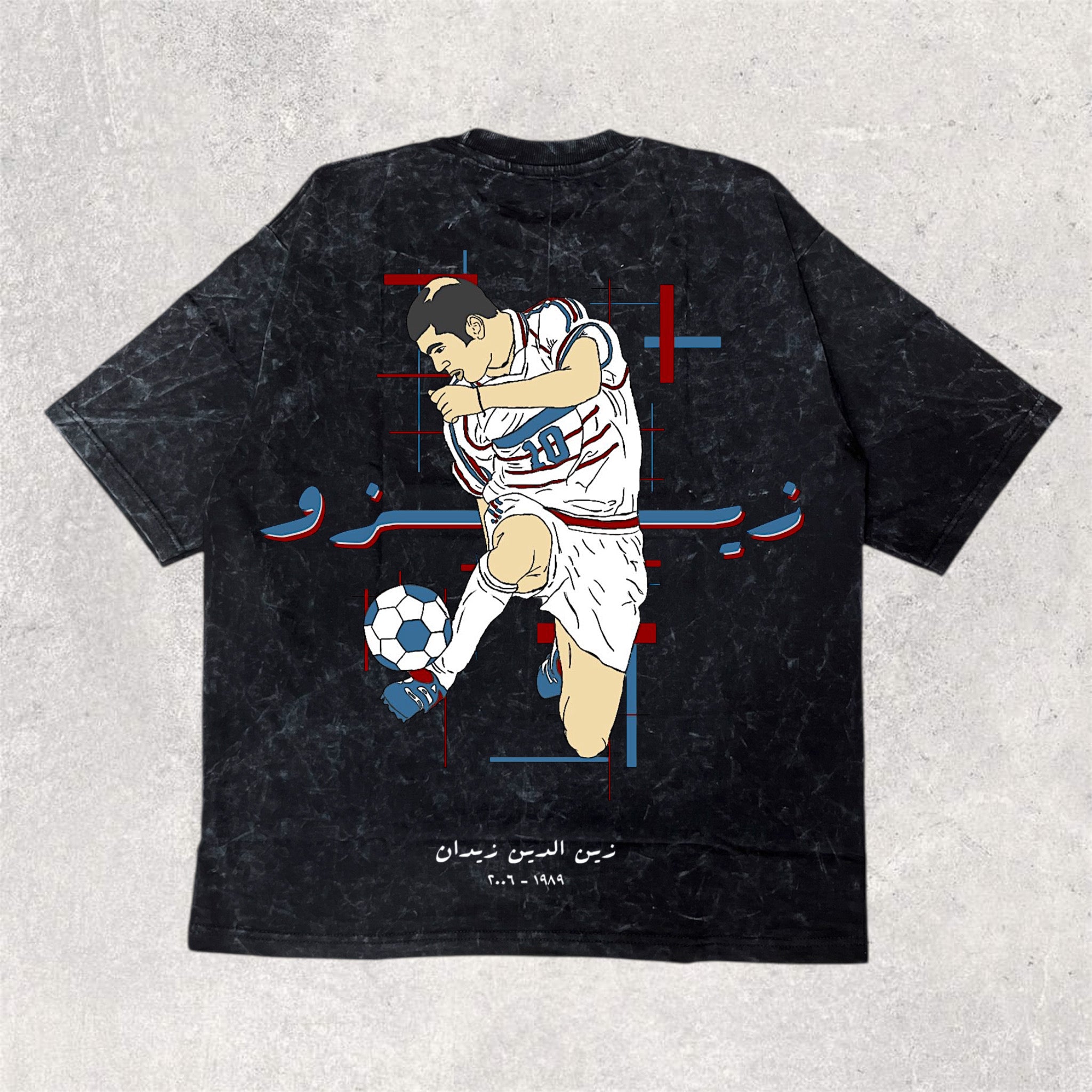 Wear the Legend: Zidane (zizou ) oversized - Drop Shoulder T-Shirt