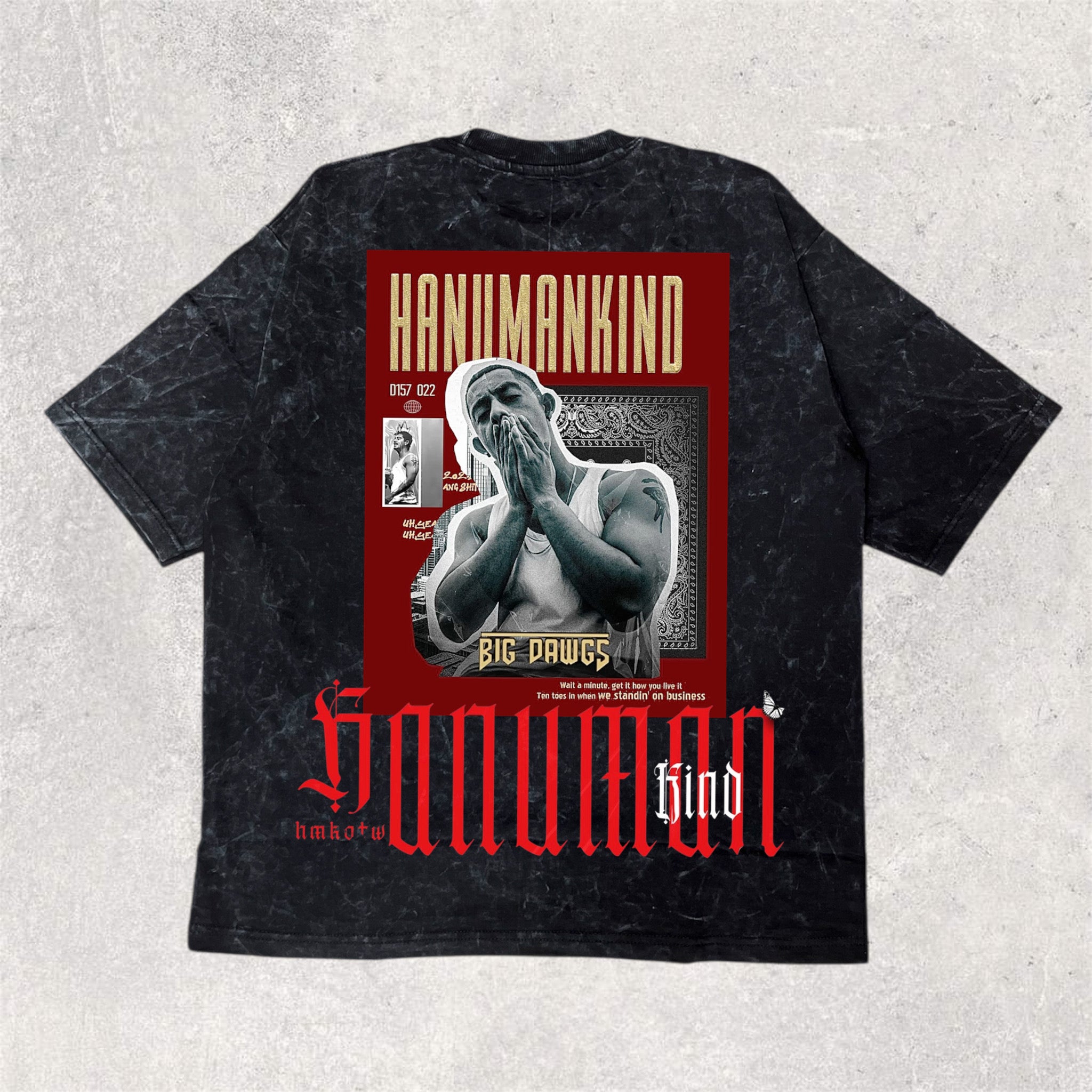 Hanuman kind - printed unisex relaxed fit tshirt