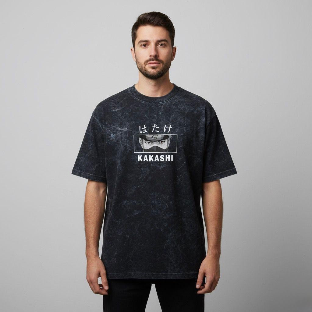 KAKASHI - printed oversized unisex tshirt