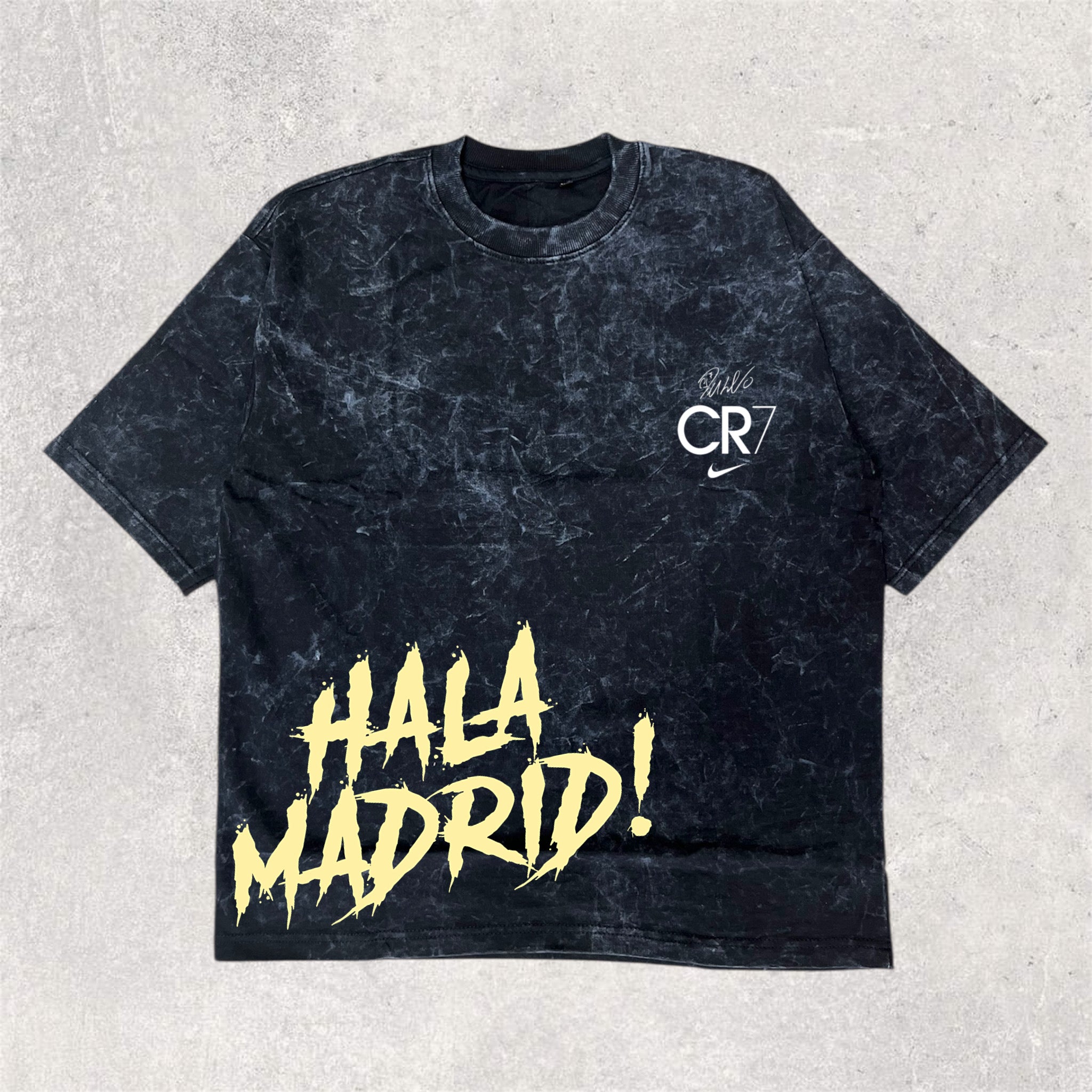Wear the legend : RONALDO | HALA MADRID - printed unisex oversized tshirt