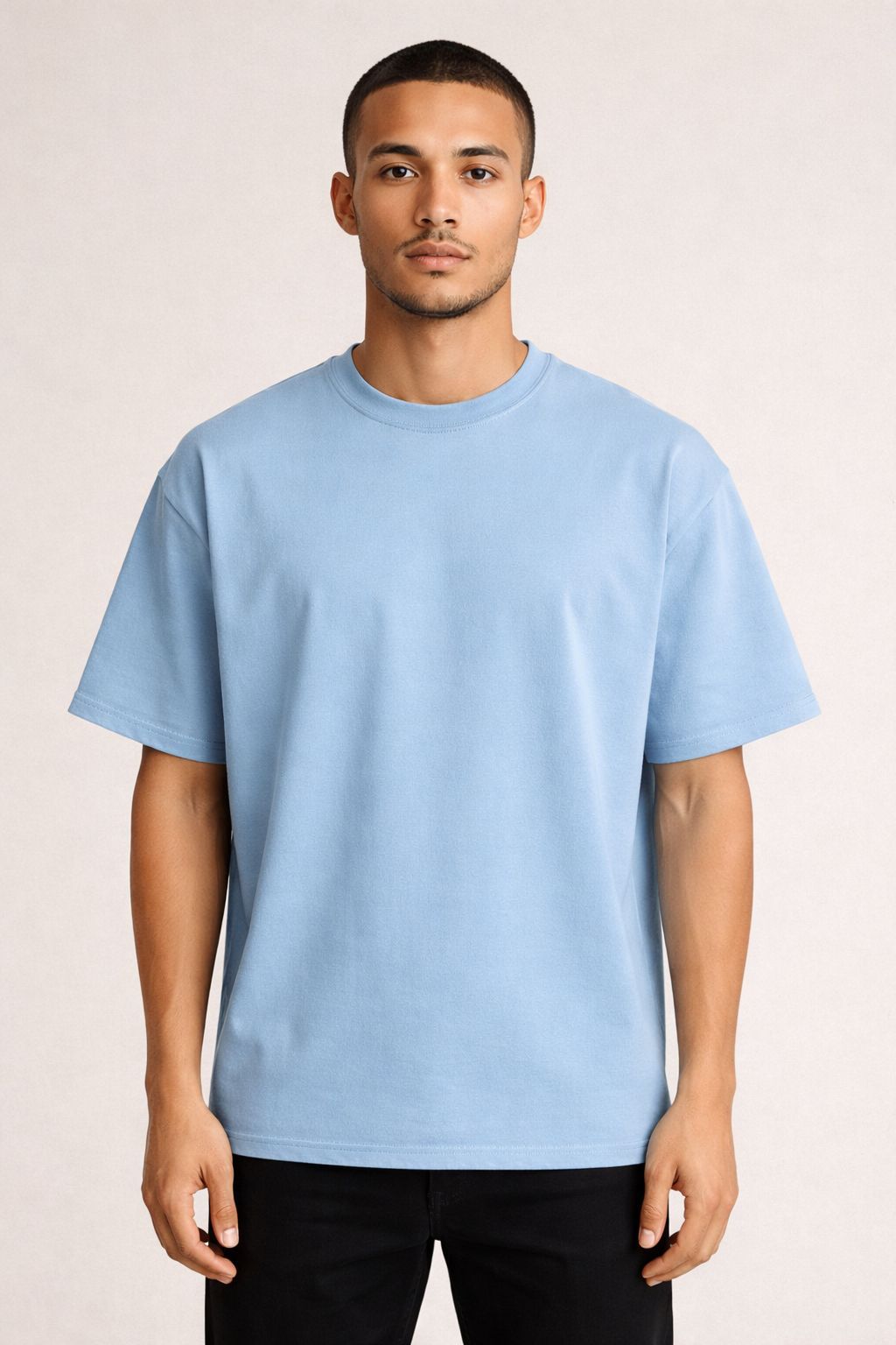 POWDER BLUE - SOLID COLOR | OVERSIZED UNISEX TSHIRT