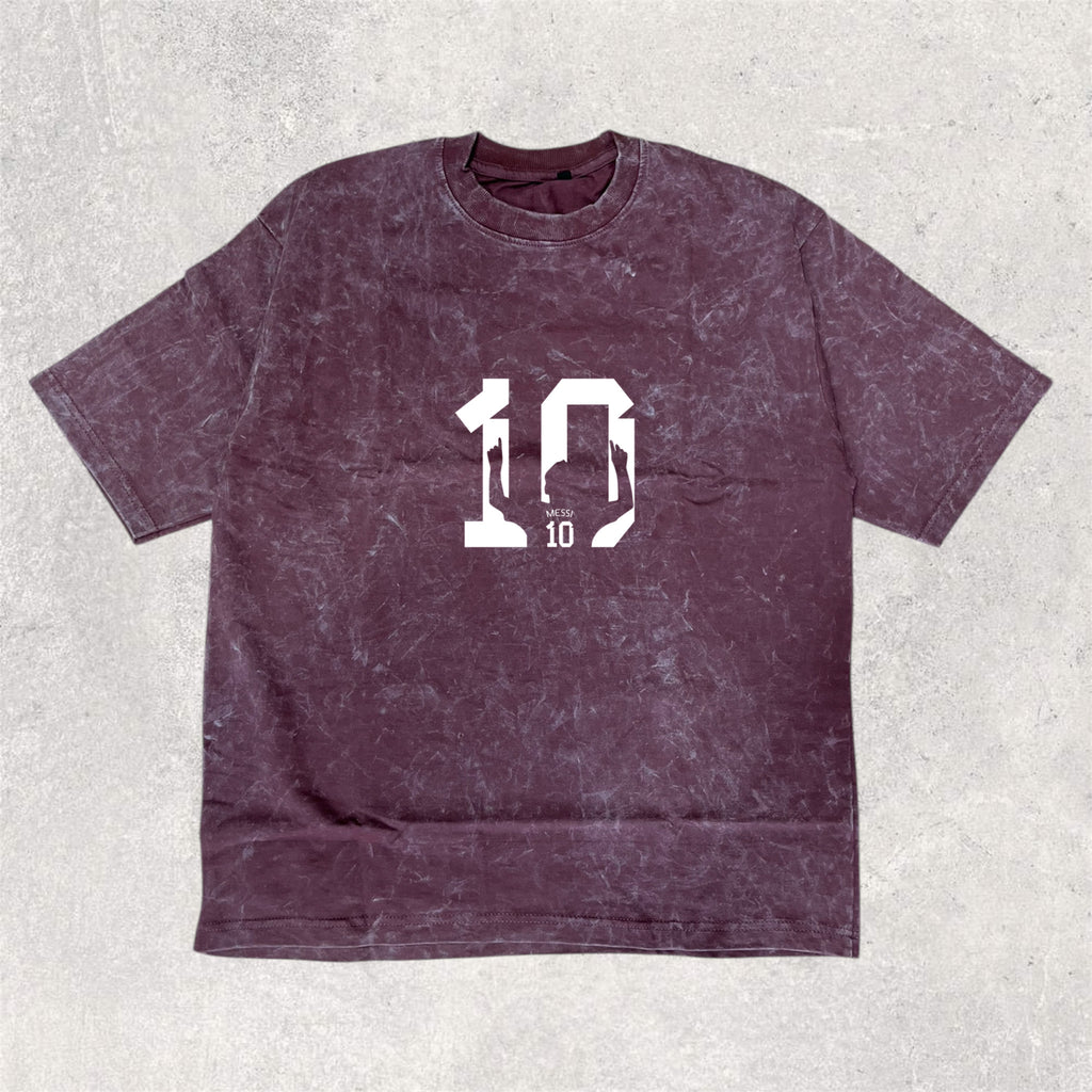 Wear the Legend: Messi printed unisex oversized T-Shirt