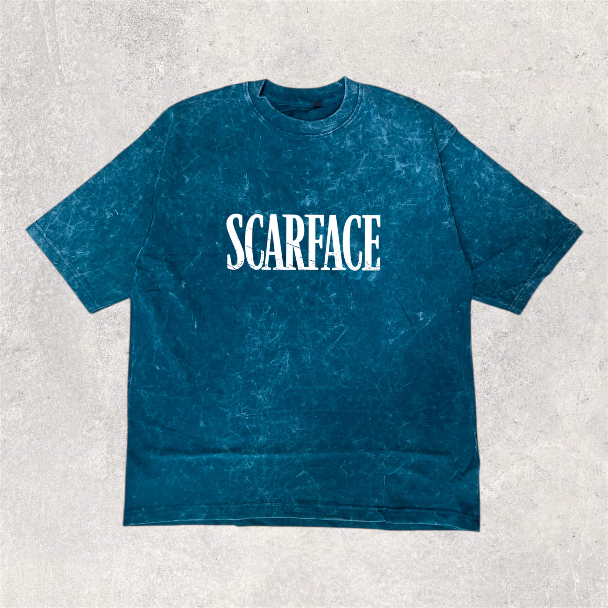 SCARFACE - printed unisex oversized fit tshirt