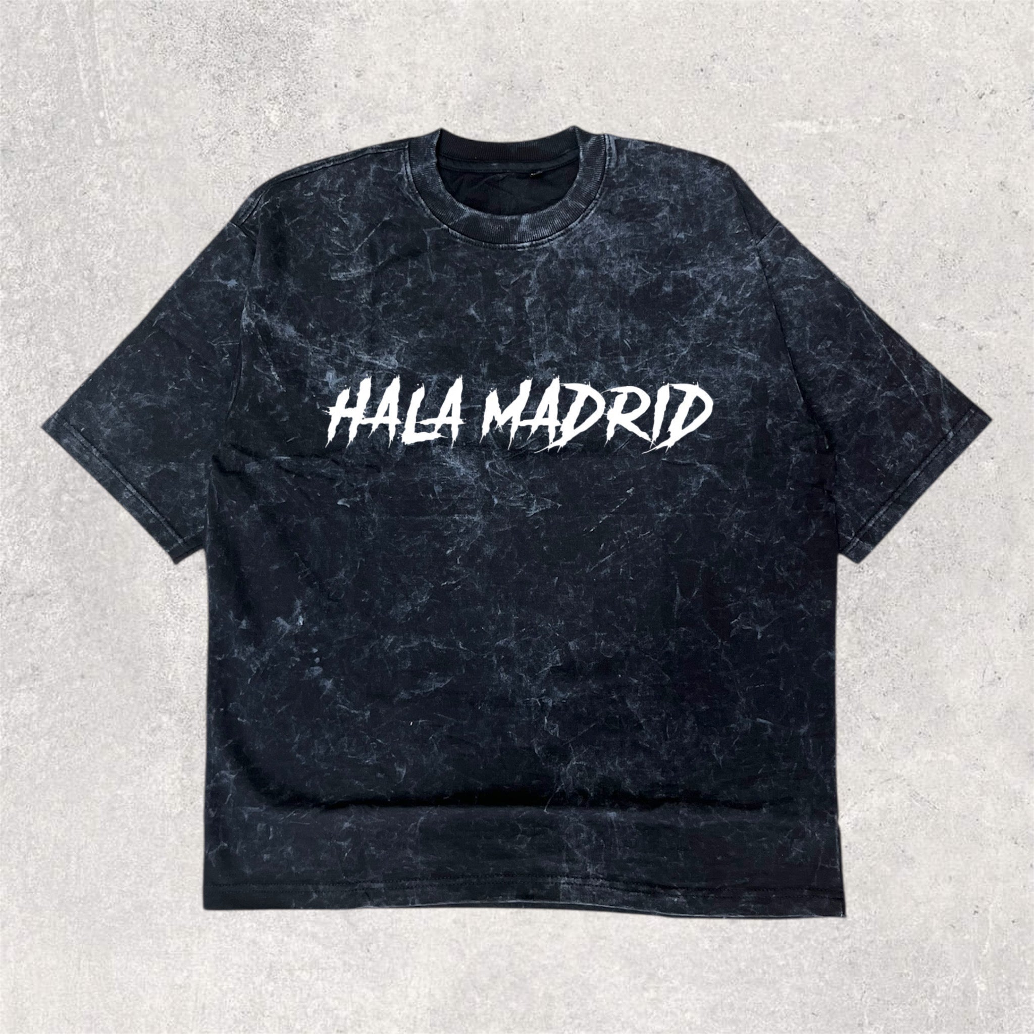 HALA MADRID : EXCLUSIVE back printed unisex oversized tshirt