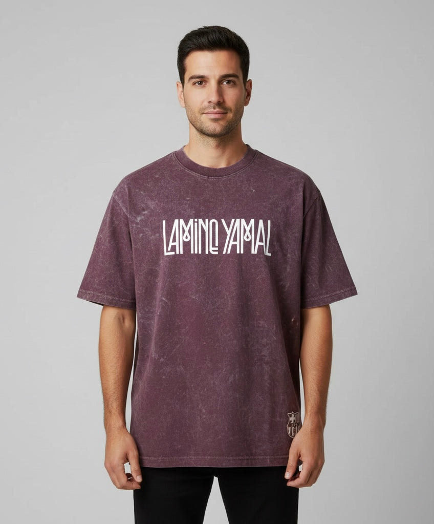 Wear the Legend: LAMINE YAMAL  printed unisex oversized T-Shirt