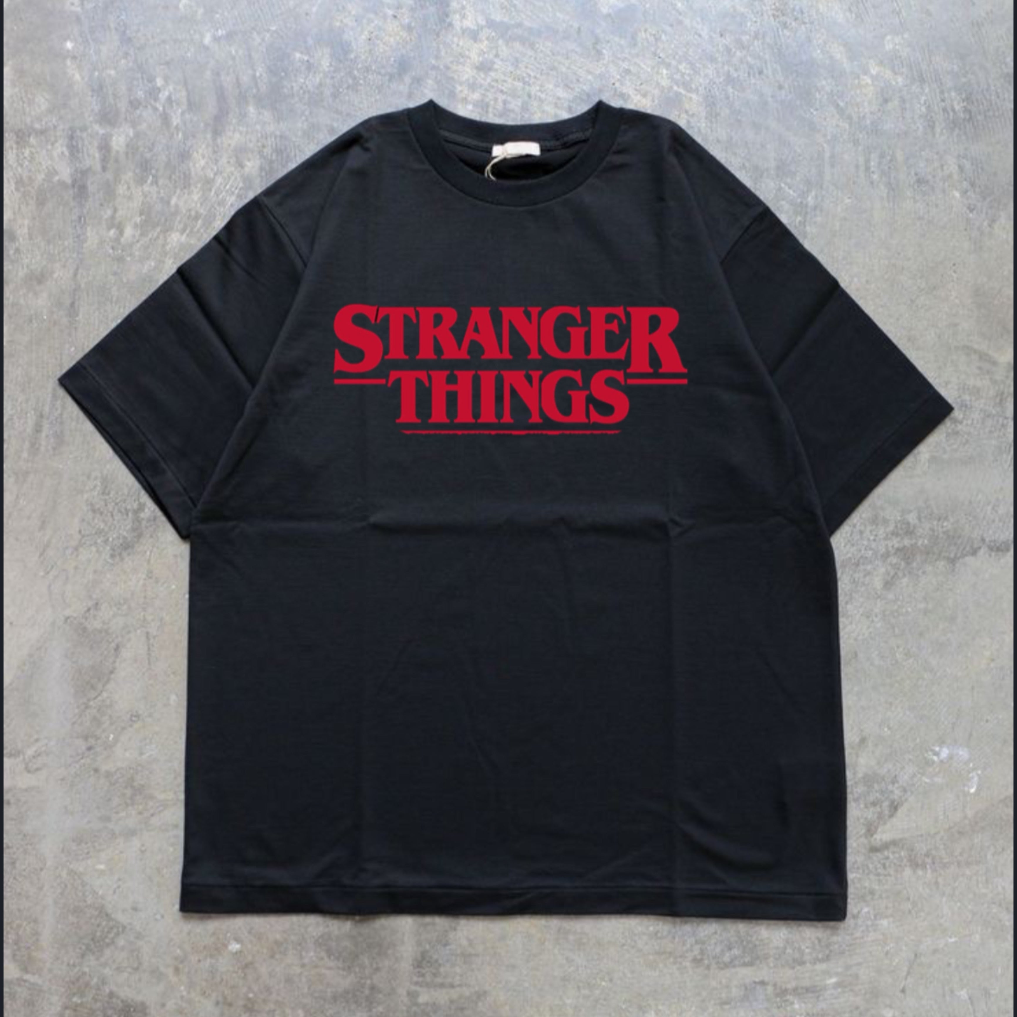 STRANGER THINGS | printed oversized unisex tshirt