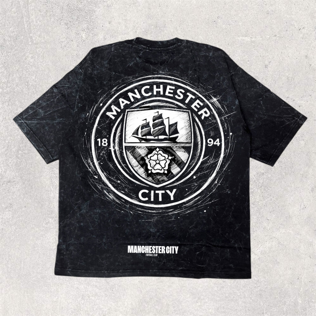 MANCHESTER CITY | CLUB THEMED printed oversized unisex tshirt