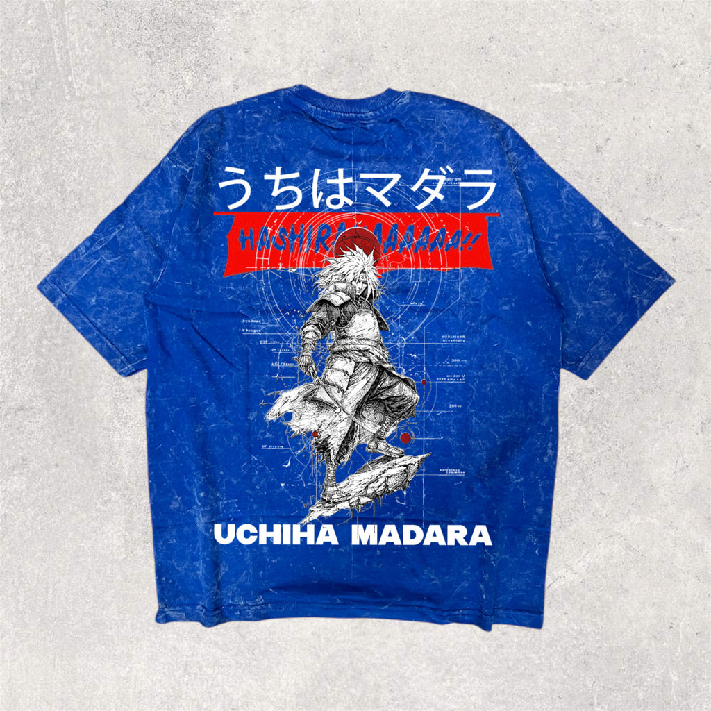 UCHIHA MADARA- printed oversized unisex tshirt