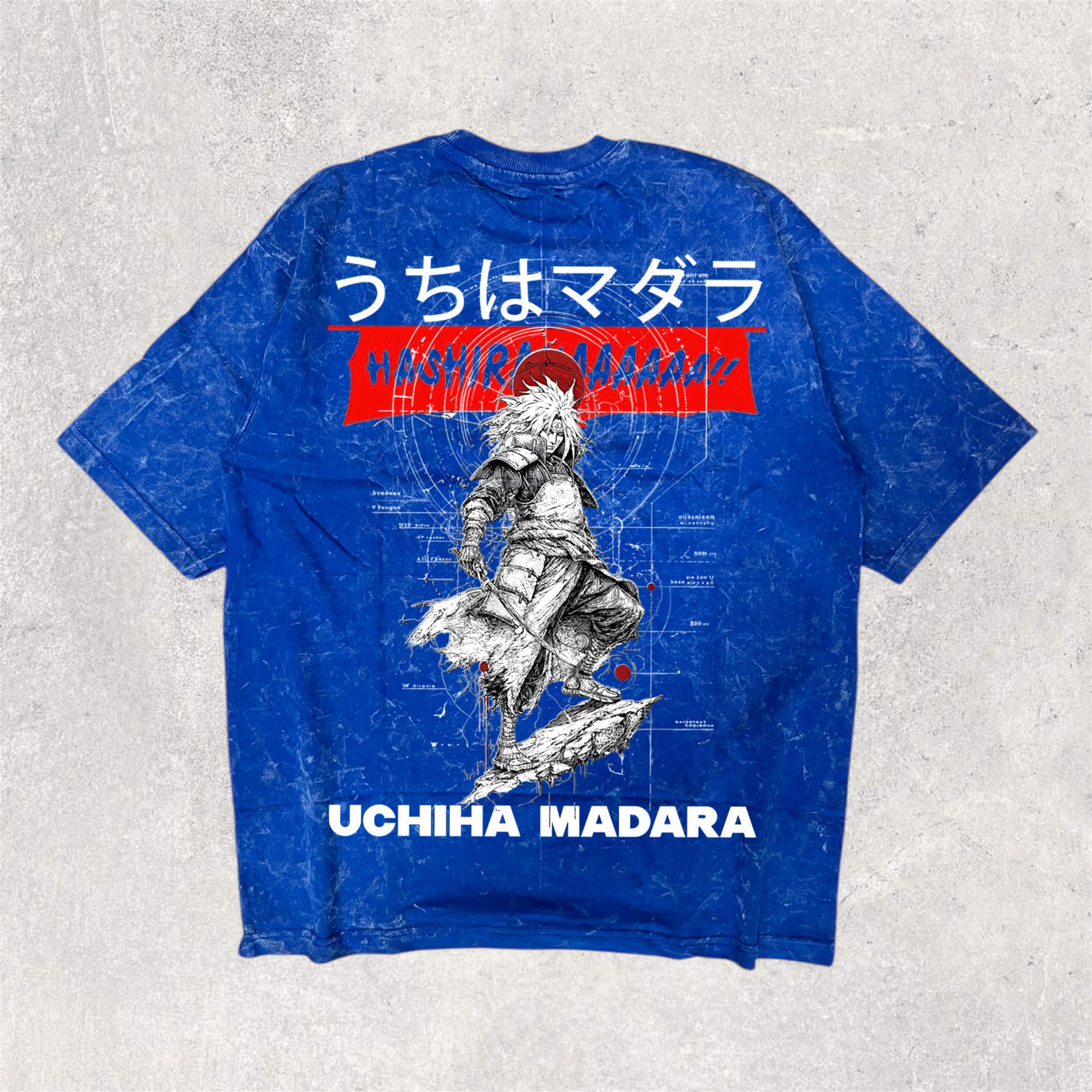 UCHIHA MADARA- printed oversized unisex tshirt