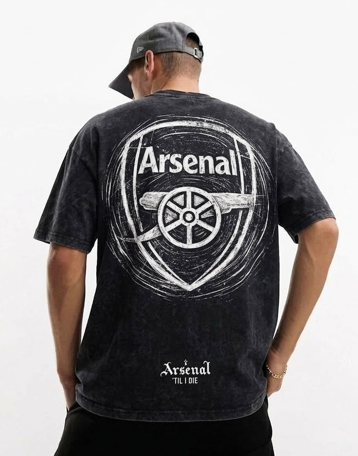 ARSENAL FC | CLUB THEMED printed oversized unisex tshirt