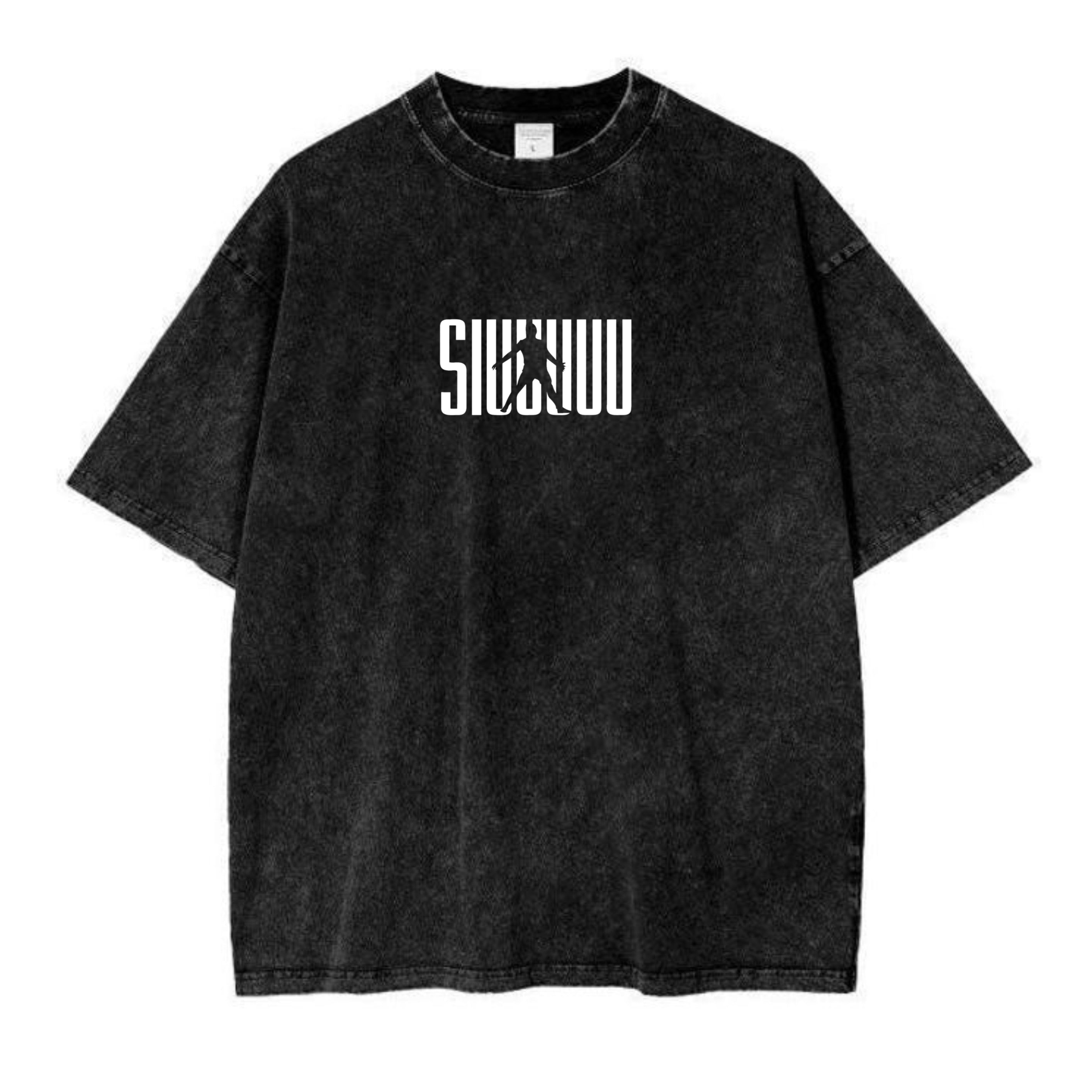 Wear the legend : RONALDO back printed unisex oversized tshirt