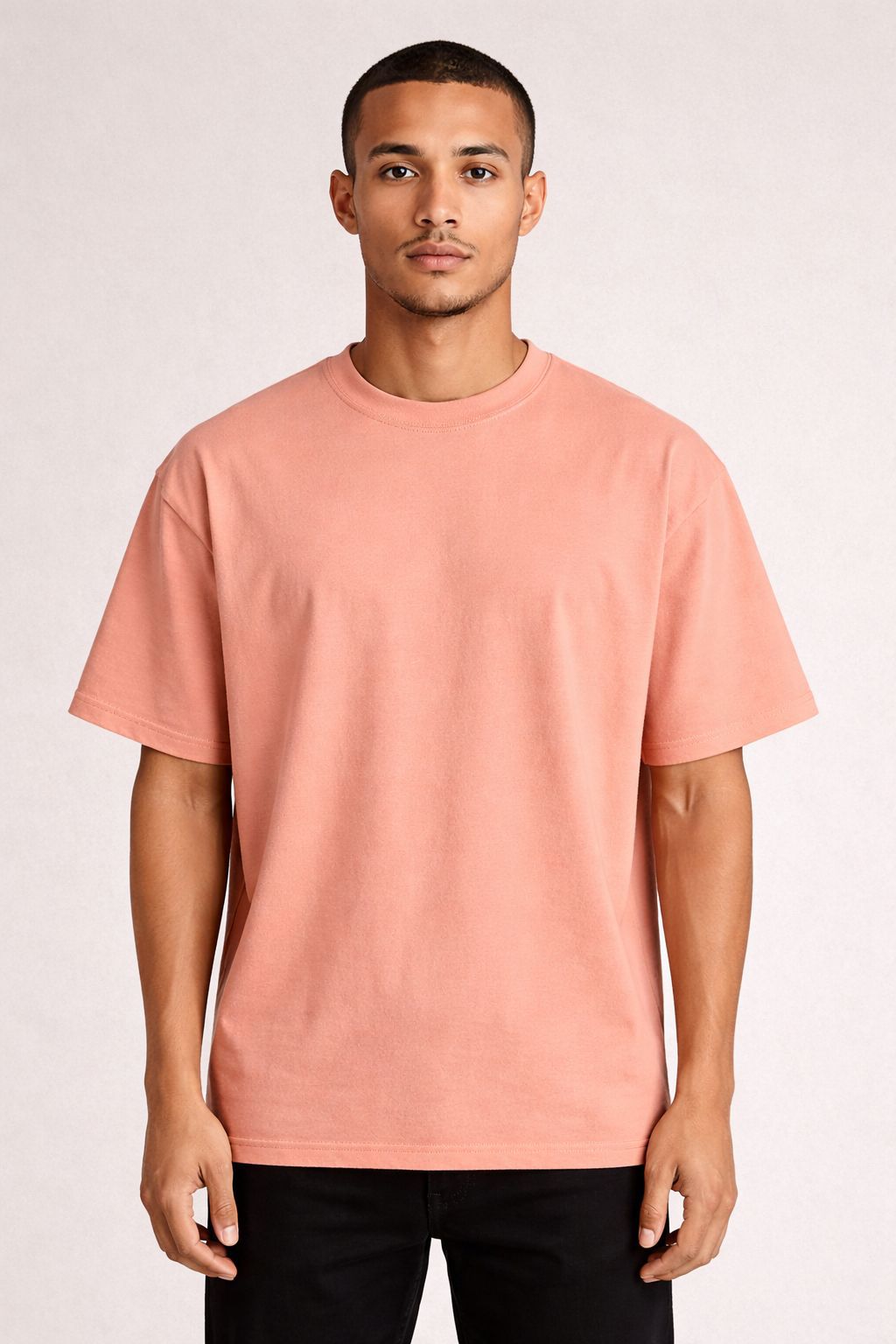 SOFT PEACH - SOLID COLOR | OVERSIZED UNISEX TSHIRT
