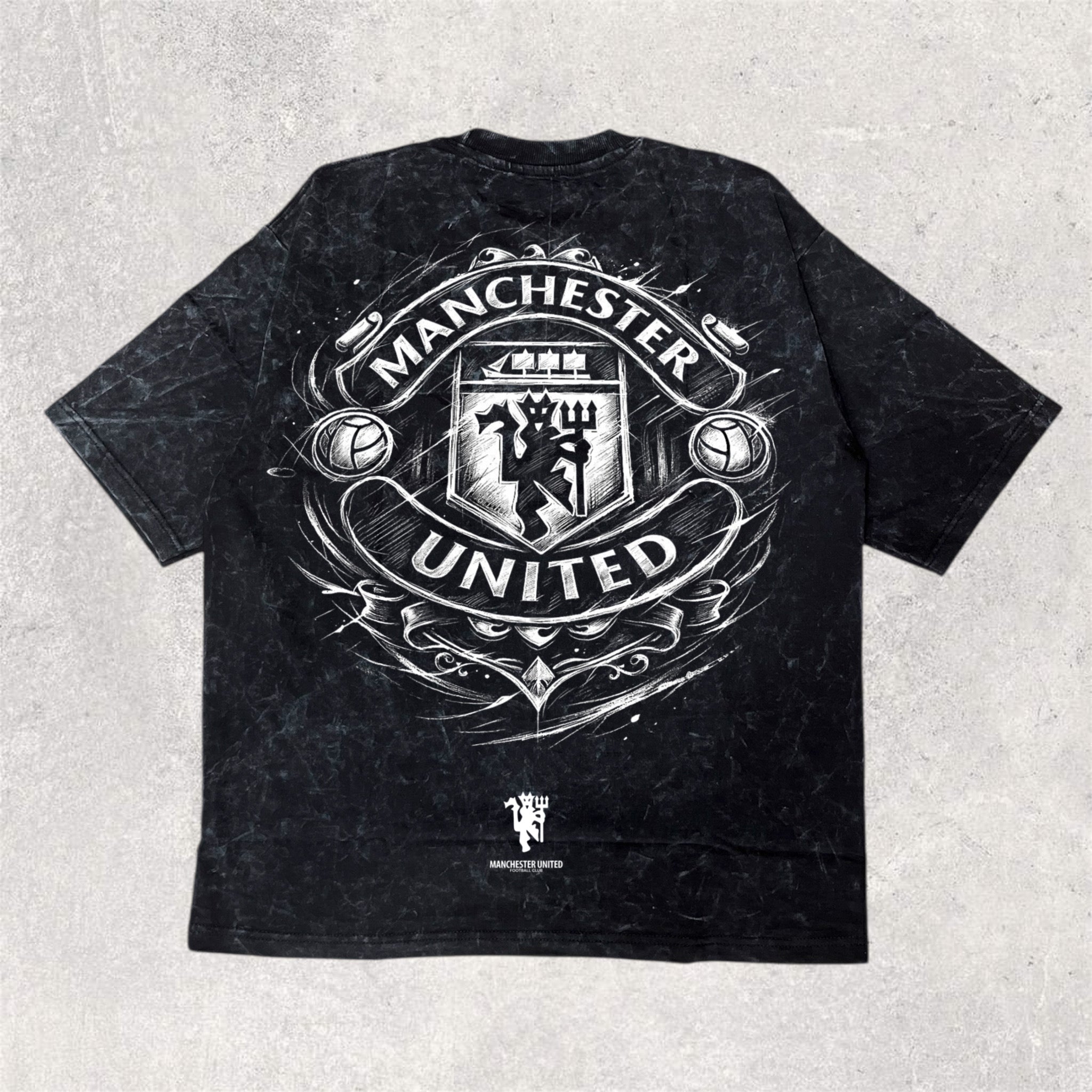 MANCHESTER UNITED | CLUB THEMED printed oversized unisex tshirt