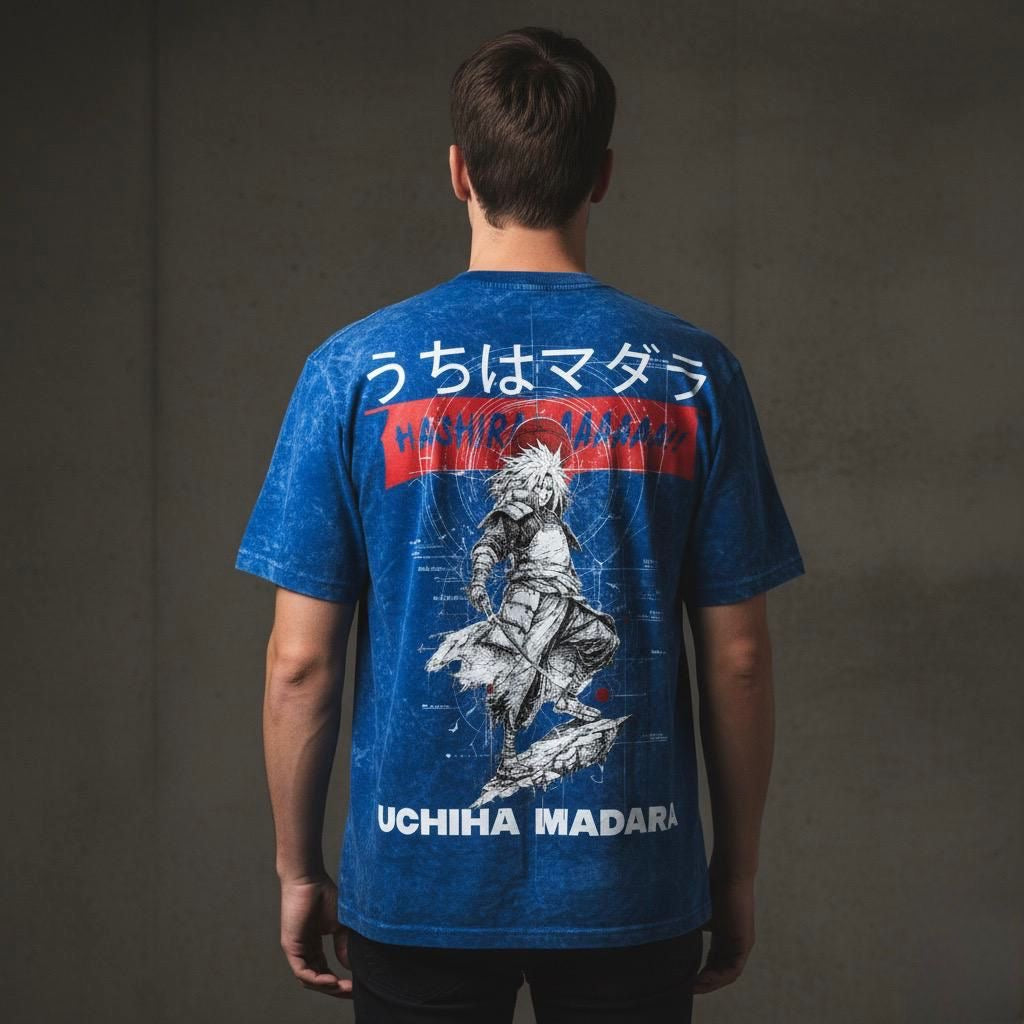 UCHIHA MADARA- printed oversized unisex tshirt