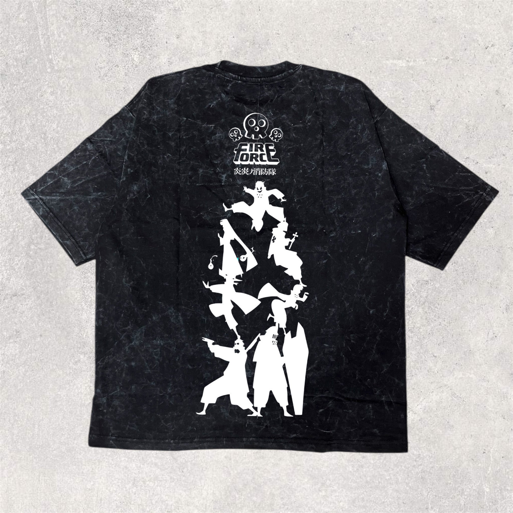 Fire Force - printed unisex relaxed fit tshirt