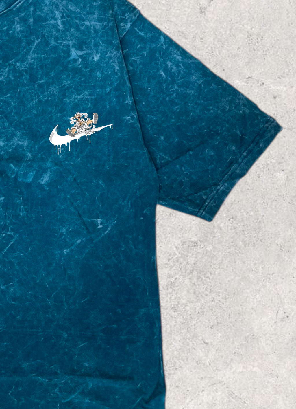 ONE PIECE : Monkey d luffy - printed oversized unisex tshirt