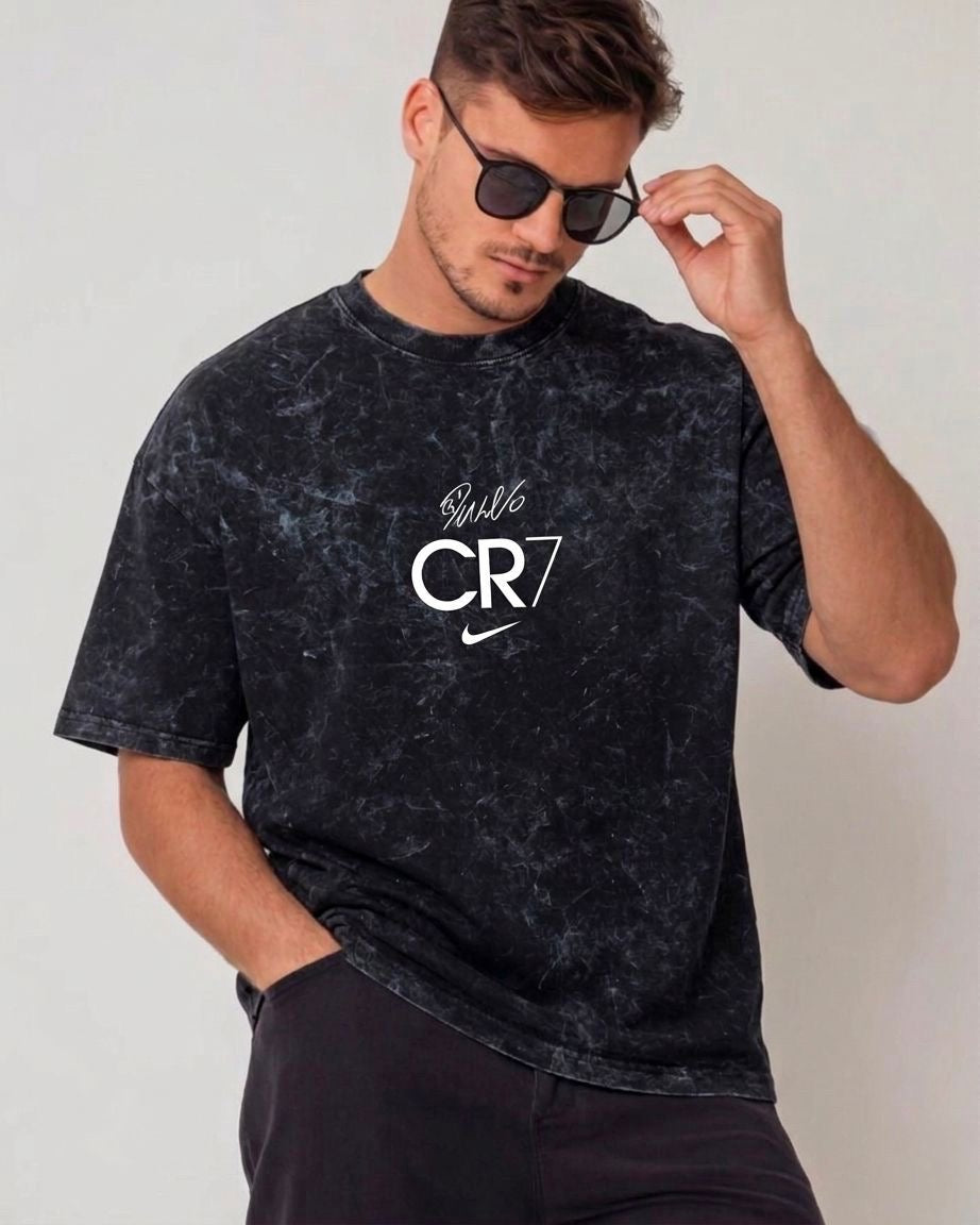 Wear the legend : RONALDO back printed unisex oversized tshirt